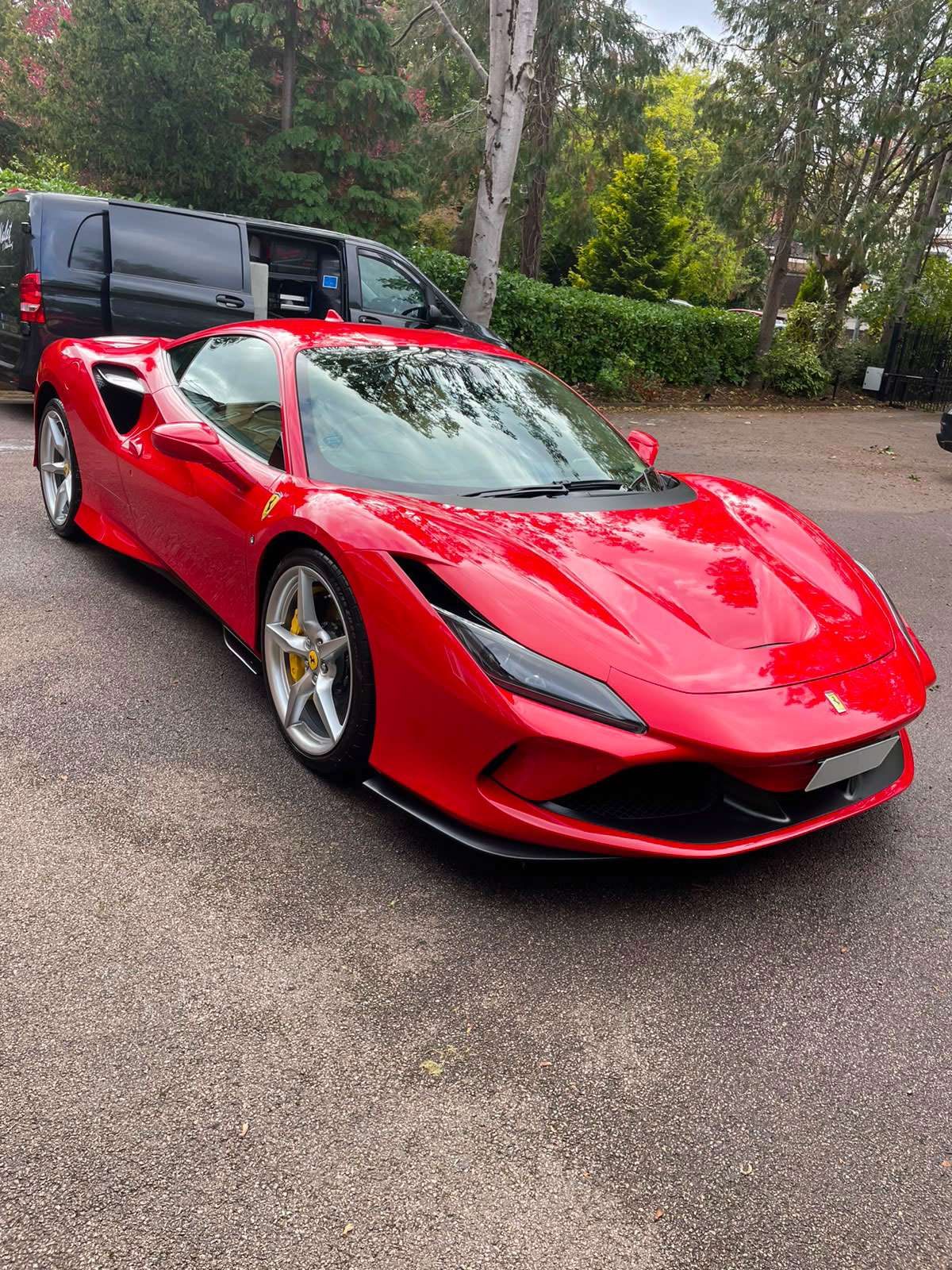 Red Ferrari Supercar
