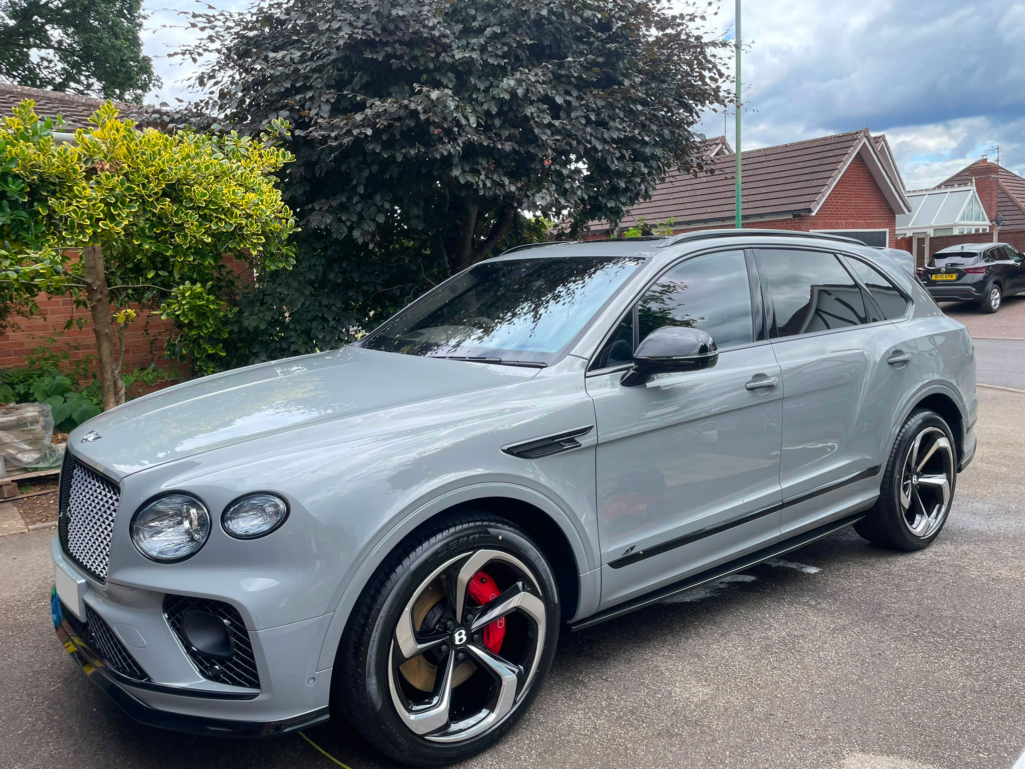 Grey Performance SUV