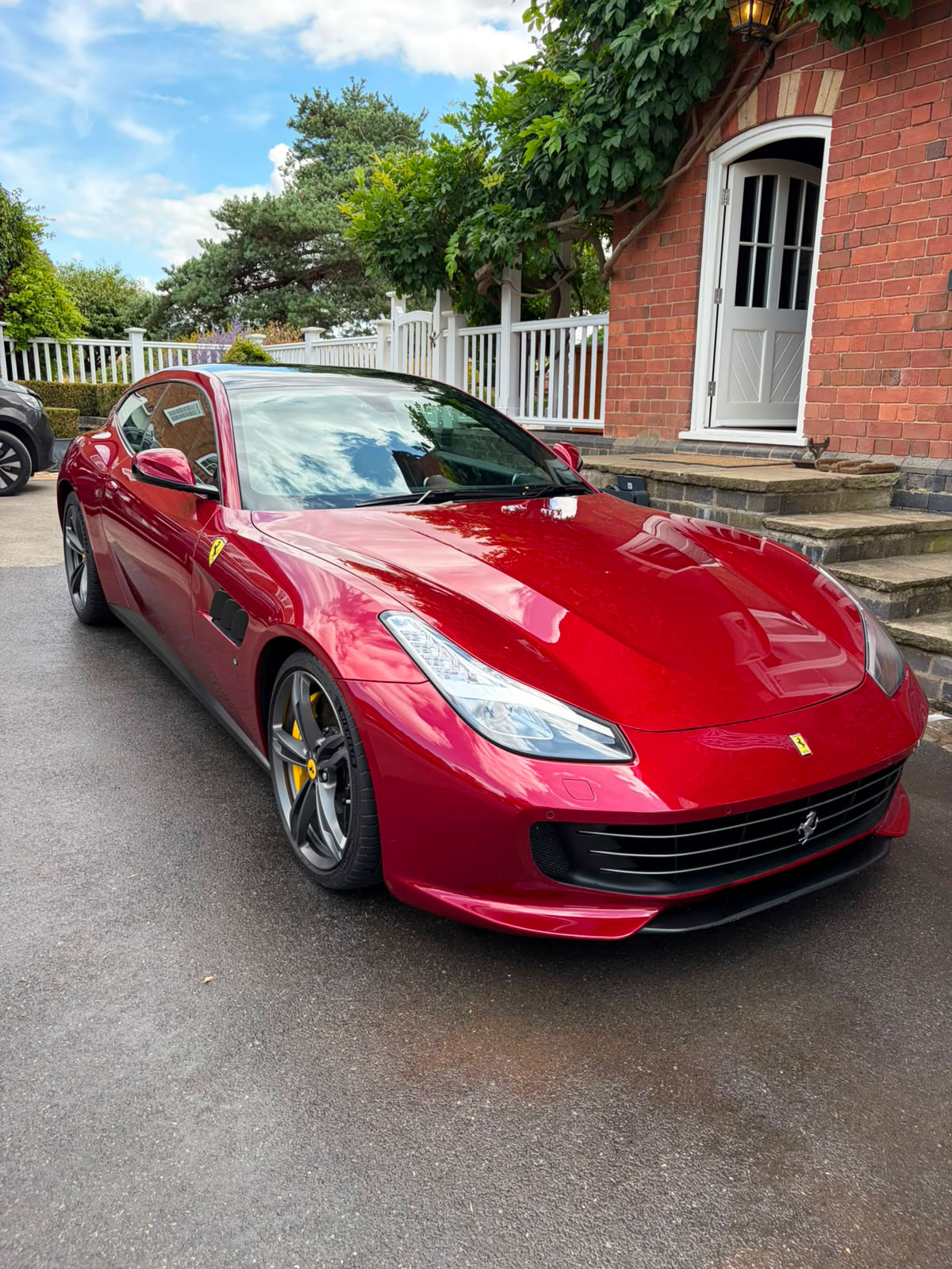 Red Sports Car Valet