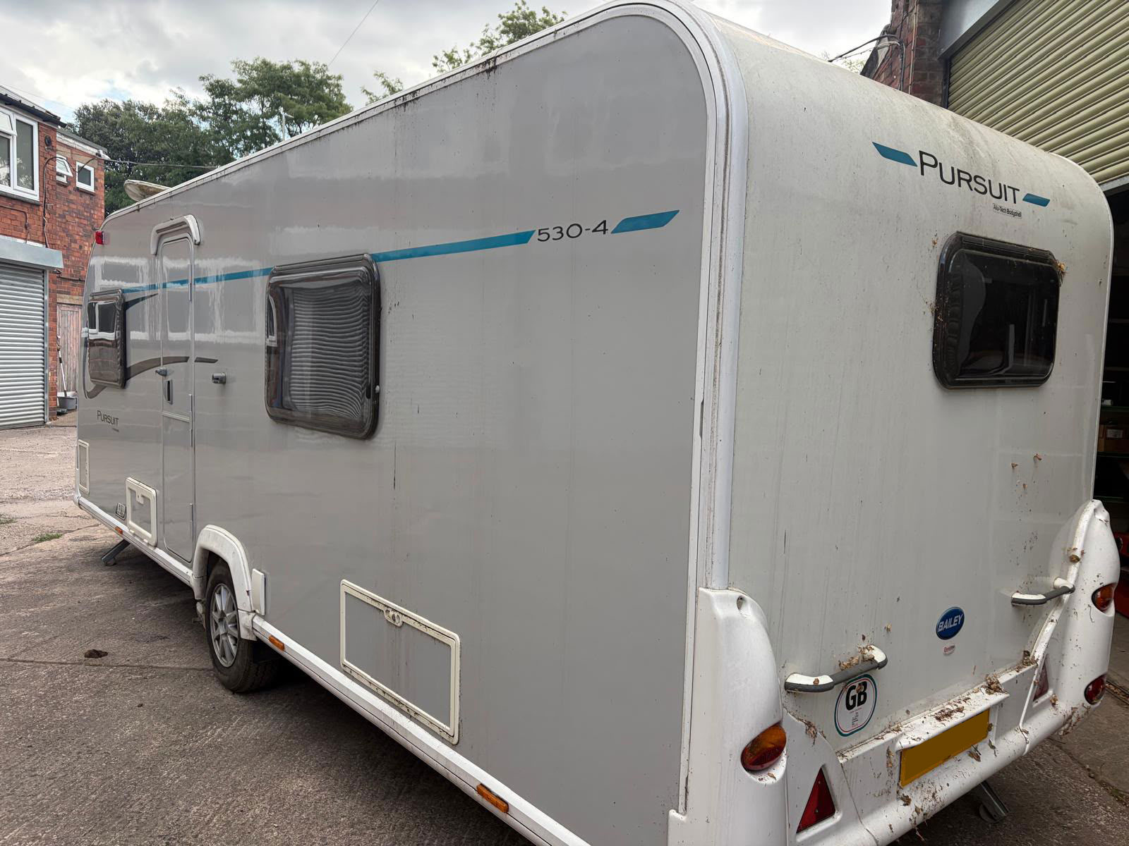 Touring Caravan Exterior Clean