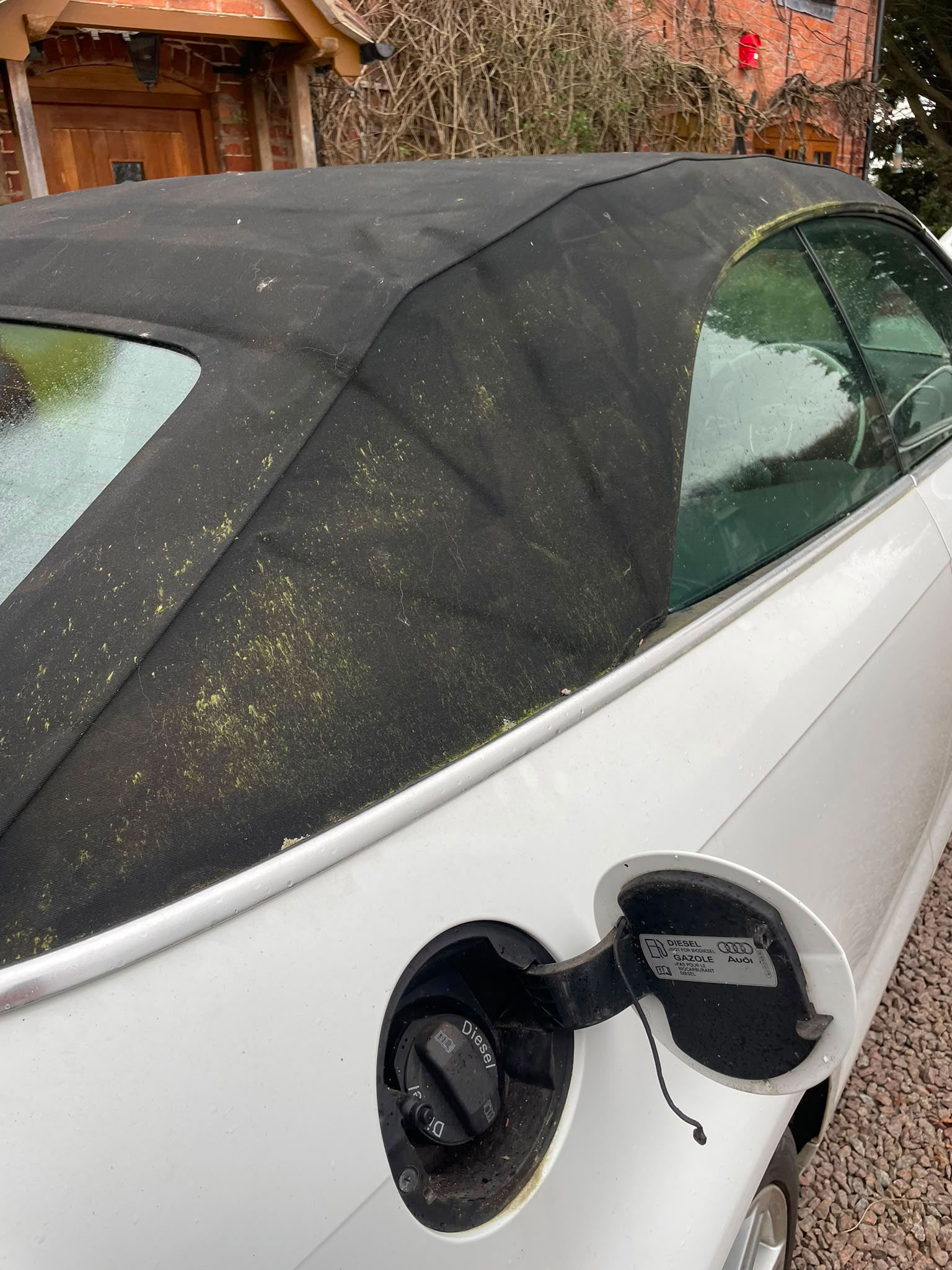 Soft-Top Convertible Roof Clean